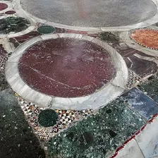 The omphalion floor of Hagia Sophia