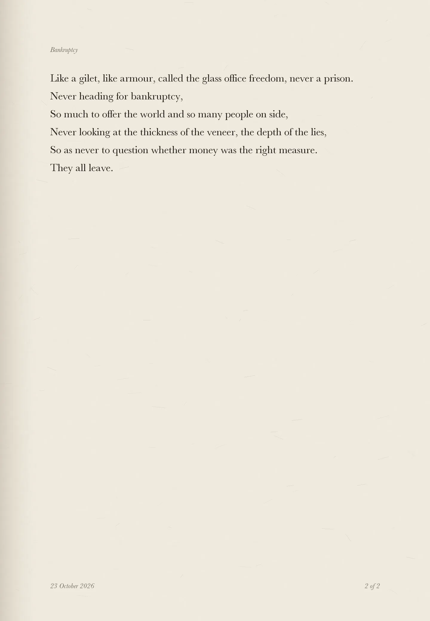 Bankruptcy, page 2
