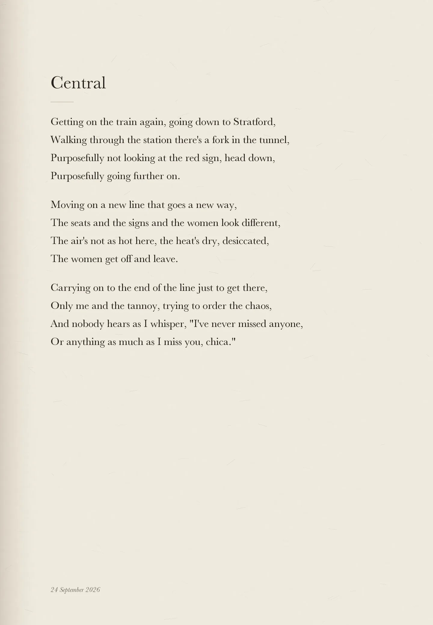 Central, page 1